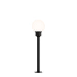 ET2 Alumilux: Landscape Globe Light W/ 16 Pole Model: E41452-61BK