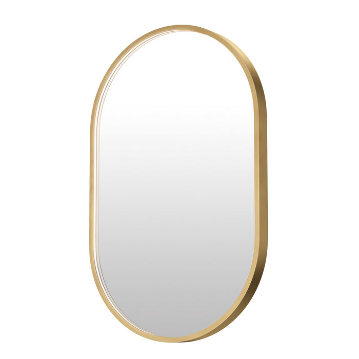 ET2 Elisse Oval 20x32 Oval LED lirror Model: E42071-GLD