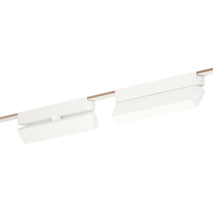 ET2 Continuum Track Light Gimbal Flat - 9 Model: ETL25216-WT