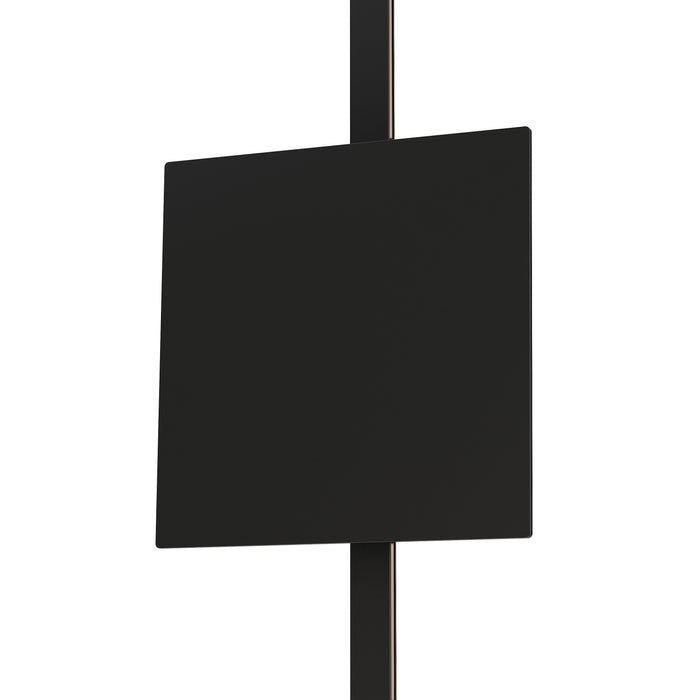 ET2 Continuum Track Light Wall Washer Square Model: ETL29224-BK