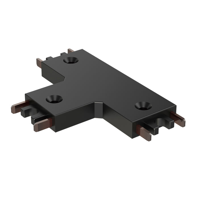 ET2 Continuum Track 3-way T Connector Model: ETMSC90-3TW-BK