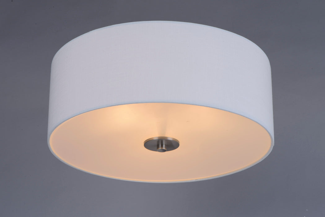 Maxim Bongo 3-Light Flush Mount Model: 10010WLSN