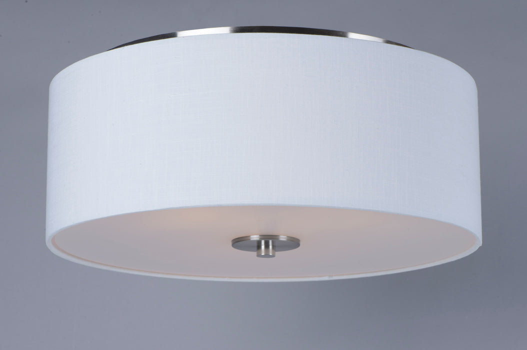 Maxim Bongo 3-Light Flush Mount Model: 10010WLSN