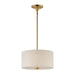 Maxim Bongo 2-Light Pendant / Semi-Flush Mount Model: 10011OMNAB