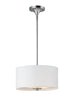 Maxim Bongo 2-Light Pendant / Semi-Flush Mount Model: 10011WLSN