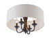 Maxim Bongo 4-Light Pendant / Semi-Flush Mount Model: 10013OMOI