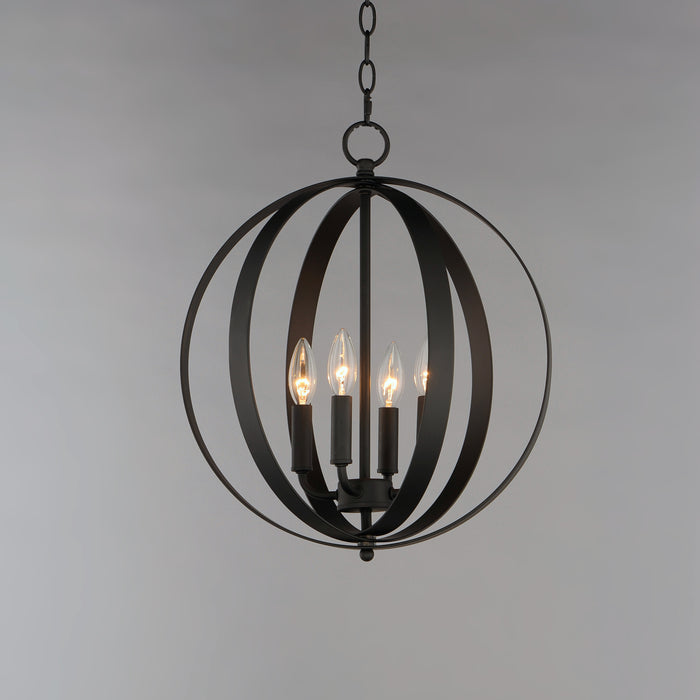 Maxim Provident 4-Light Chandelier Model: 10031BK