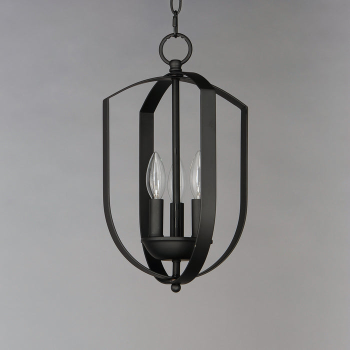 Maxim Provident 3-Light Chandelier Model: 10033BK