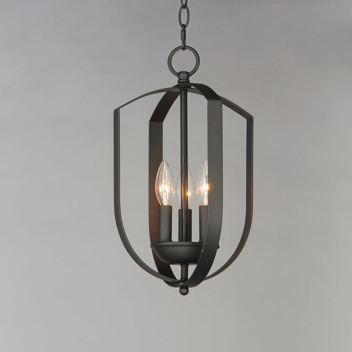 Maxim Provident 3-Light Chandelier Model: 10033BK