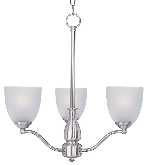 Maxim Stefan 3-Light Chandelier Model: 10064FTSN