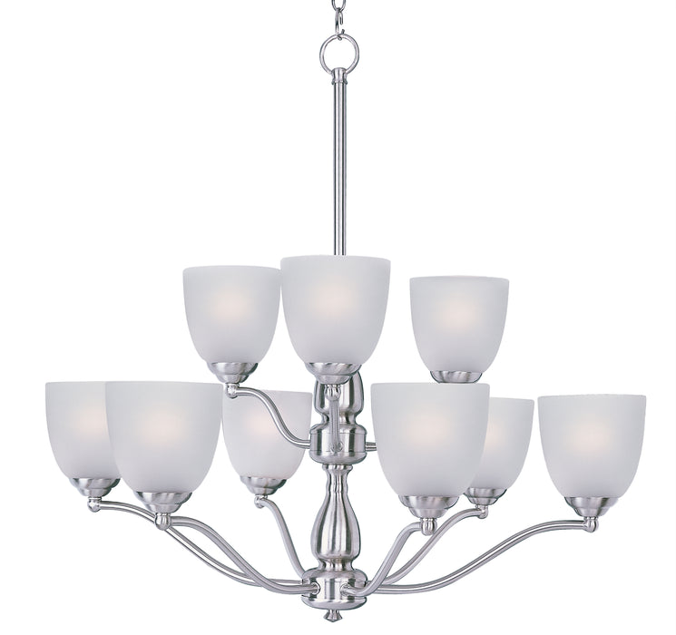 Maxim Stefan 9-Light Chandelier Model: 10066FTSN