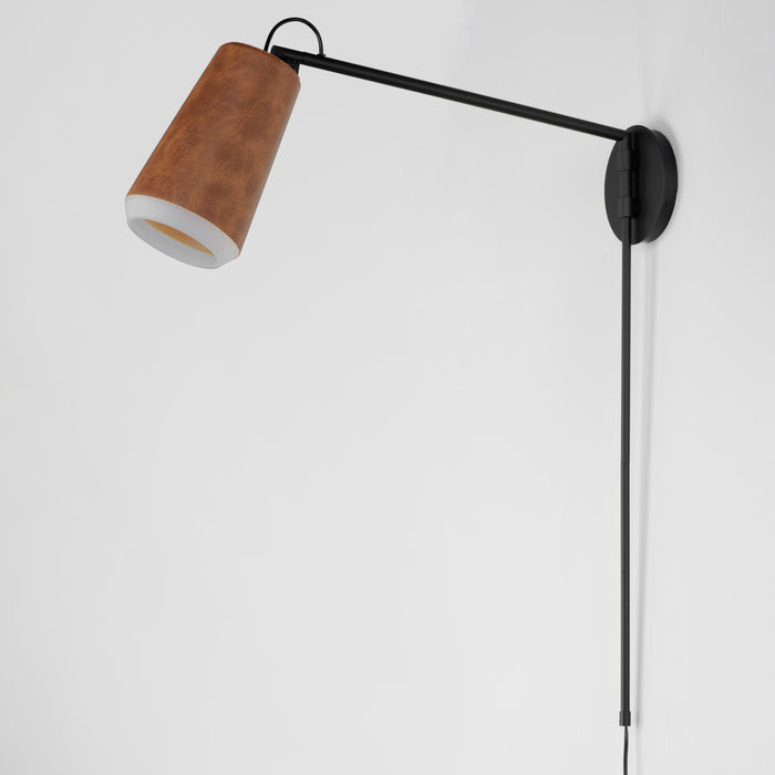Maxim Scout 1-Light Swing Arm LED Sconce Model: 10096WWDTN