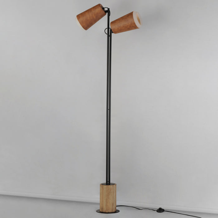 Maxim Scout 2-Light LED Floor Lamp Model: 10099WWDTN