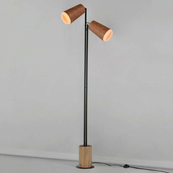 Maxim Scout 2-Light LED Floor Lamp Model: 10099WWDTN