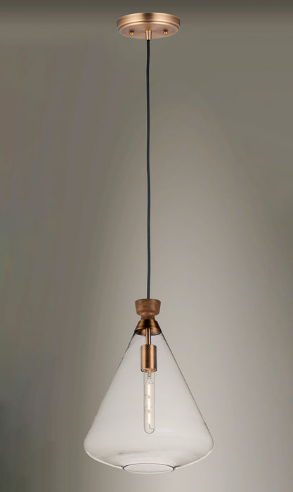 Maxim Abbott 1-Light Pendant Model: 10101CLWOAB