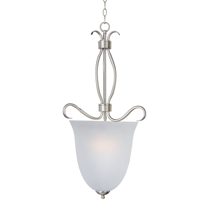 Maxim Basix 4-Light Entry Foyer Pendant Model: 10131FTSN