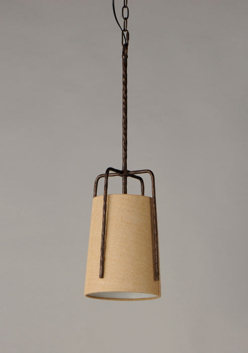 Maxim Pitchfork 1-Light Small Pendant Model: 10198BROI