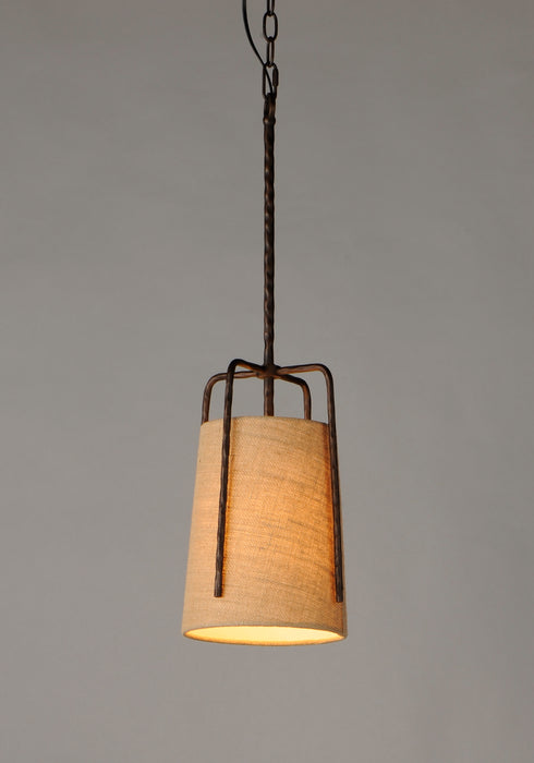 Maxim Pitchfork 1-Light Small Pendant Model: 10198BROI