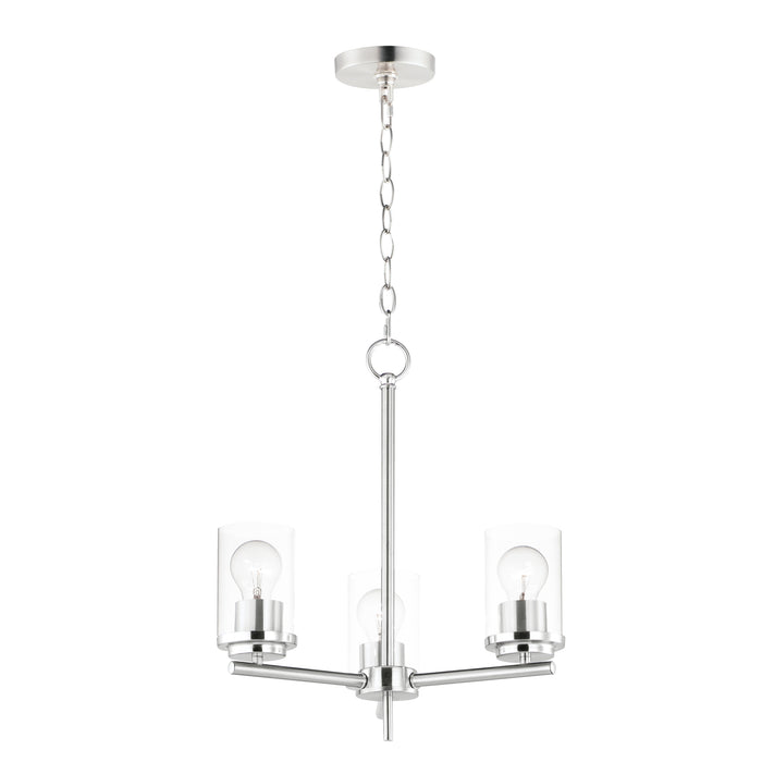 Maxim Corona 3-Light Chandelier Model: 10203CLSN