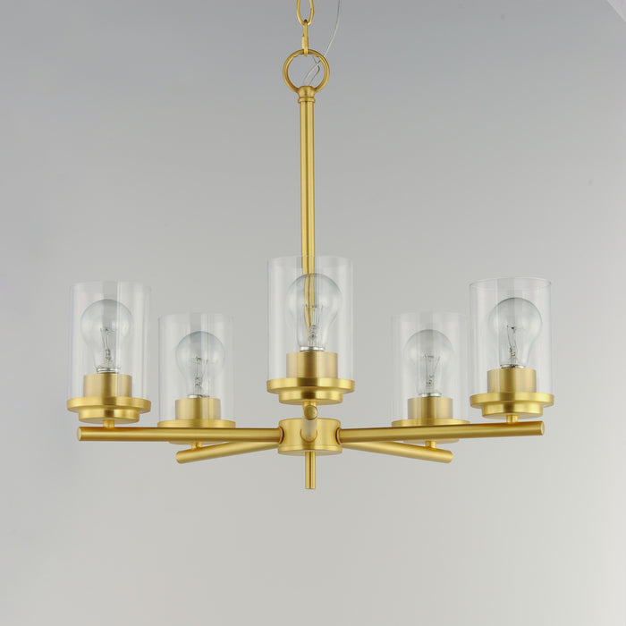 Maxim Corona 5-Light Chandelier Model: 10205CLSBR