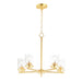 Maxim Corona 5-Light Chandelier Model: 10205CLSBR