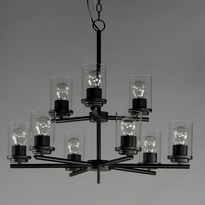 Maxim Corona 9-Light Chandelier Model: 10206CLBK