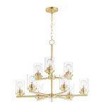 Maxim Corona 9-Light Chandelier Model: 10206CLSBR