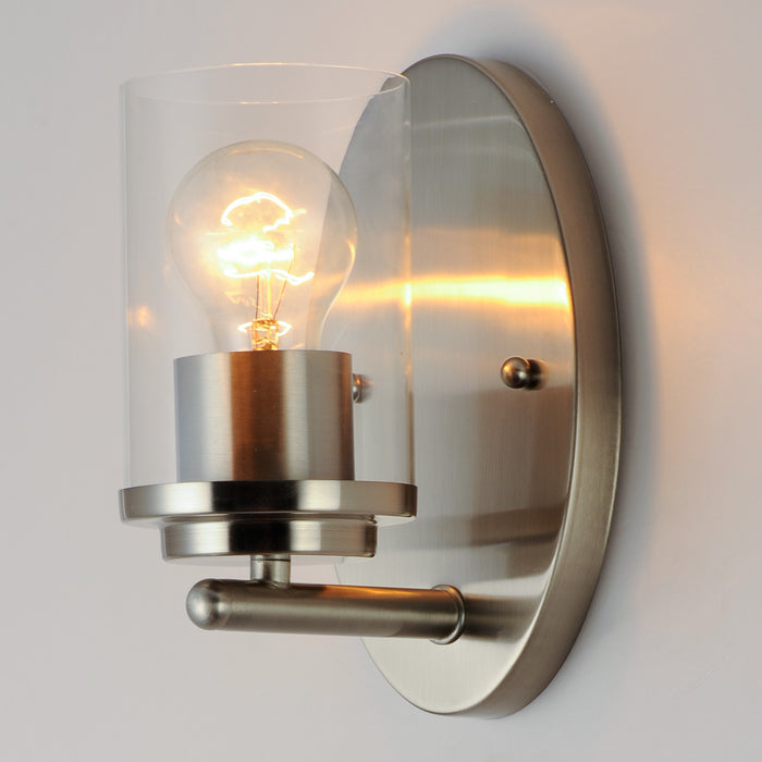 Maxim Corona 1-Light Wall Sconce Model: 10211CLSN