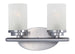 Maxim Corona 2-Light Bath Vanity Model: 10212FTSN