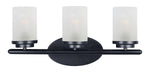 Maxim Corona 3-Light Bath Vanity Model: 10213FTBK