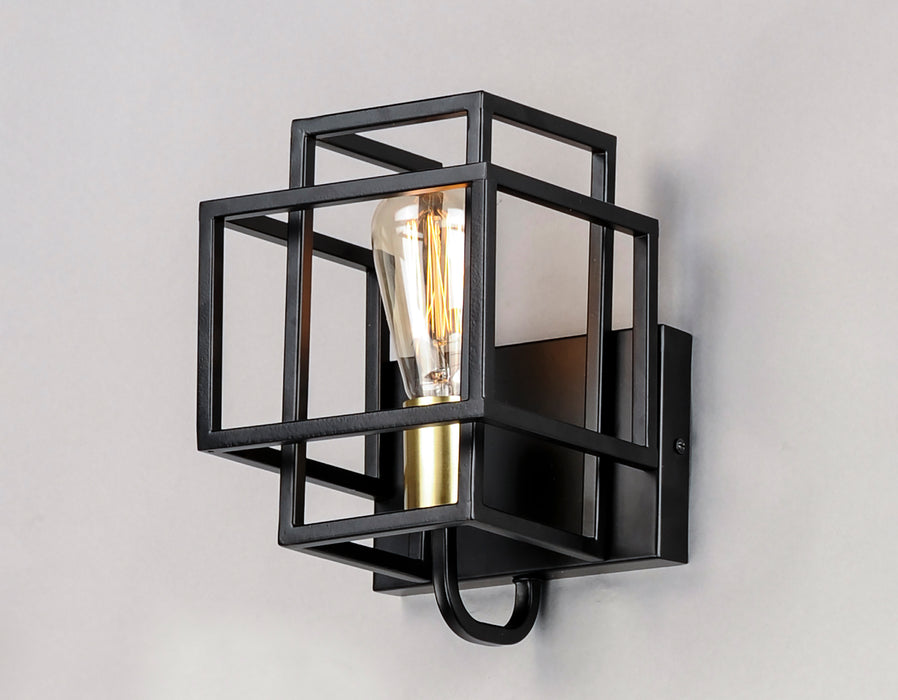 Maxim Liner 1-Light Wall Sconce Model: 10241BKSBR