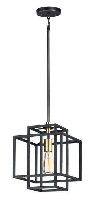 Maxim Liner 1-Light Pendant Model: 10246BKSBR