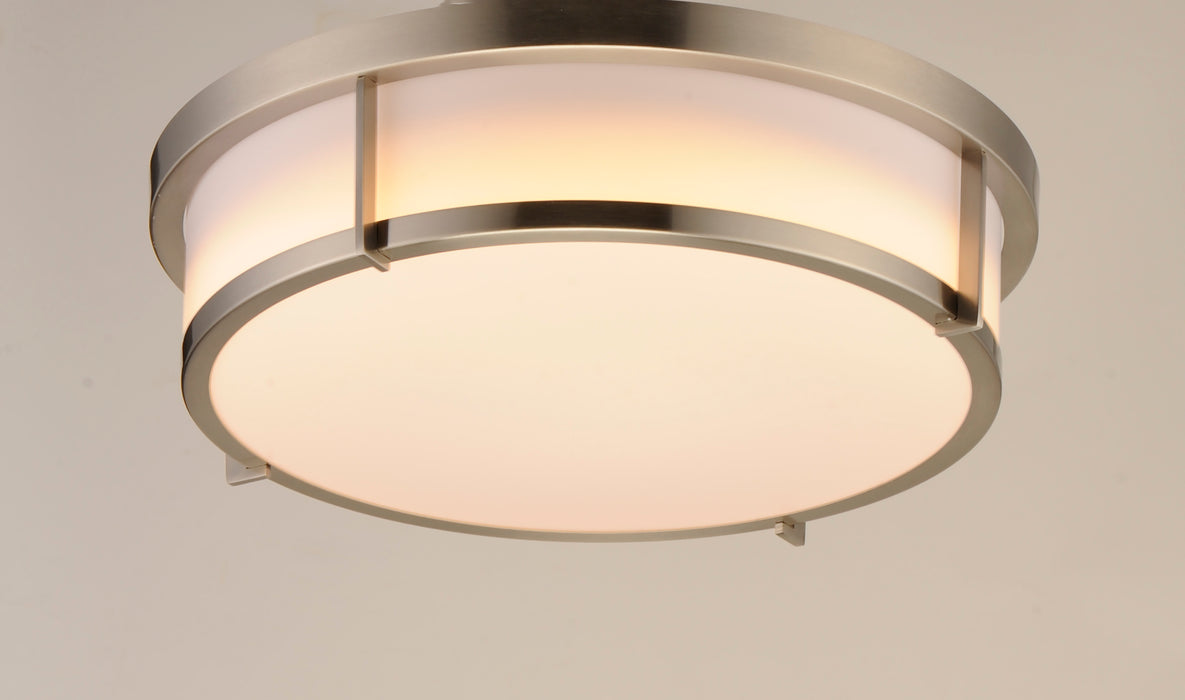 Maxim Rogue 17 3-Light Flush Mount Model: 10270WTSN