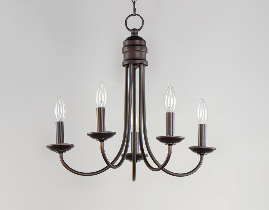 Maxim Logan 5-Light Candle Chandelier Model: 10345OI