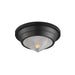 Maxim Hargreaves 1-Light Flush Mount Model: 10390PRBK