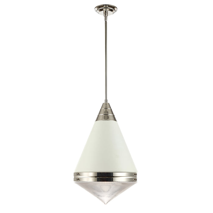 Maxim Hargreaves 1-Light Pendant Model: 10396PRWTPN