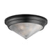 Maxim Hargreaves 3-Light Flush Mount Model: 10399PRBK