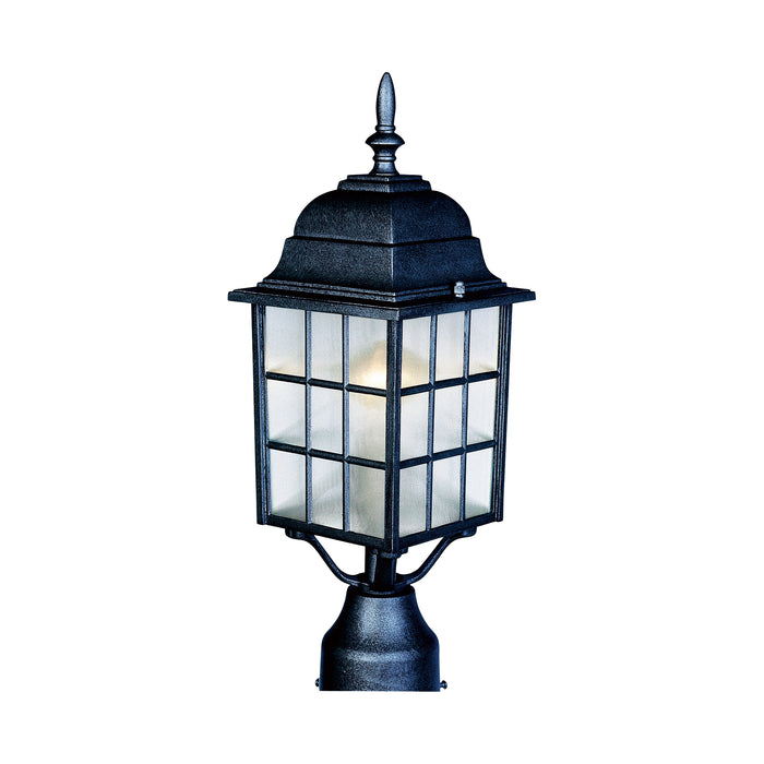 Maxim North Church 1-Light Outdoor Pole/Post Lantern Model: 1052BK