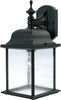 Maxim Senator 1-Light Outdoor Wall Lantern Model: 1056BK