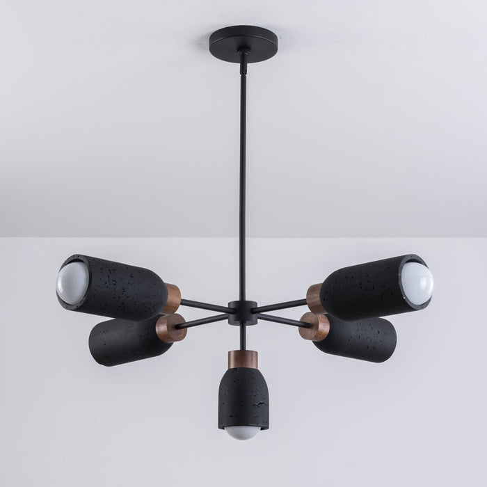 Maxim Pompeii 5-Light Pendant Model: 10625LVBK