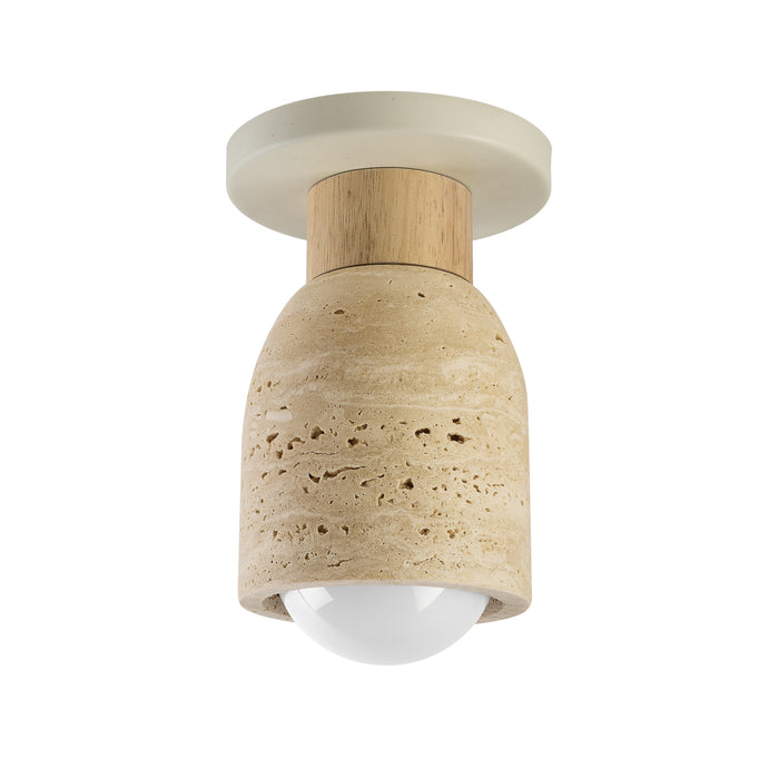 Maxim Pompeii 1-Light Flush Mount Model: 10629TVOY