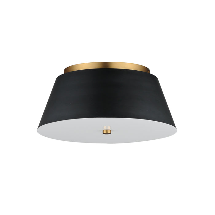 Maxim Miles 16 LED Flush Mount Model: 10719WTBKNAB