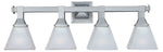 Maxim Brentwood 4-Light Bath Vanity Model: 11079FTSN