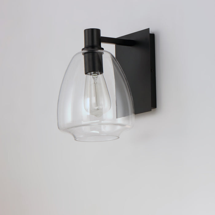 Maxim Babylon 1-Light Wall Sconce Model: 11111CLBK