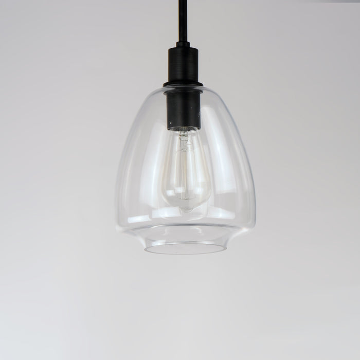 Maxim Babylon 1-Light Pendant Model: 11112CLBK