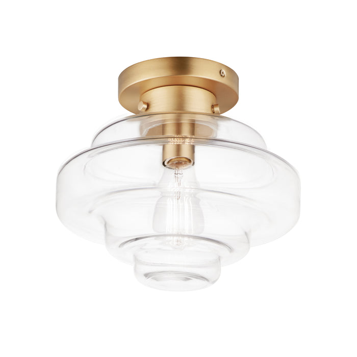 Maxim Harbor 1-Light Flush Mount Model: 11120CLSBR