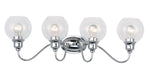 Maxim Ballord 4-Light Bath Vanity Model: 1114CLPC