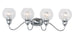 Maxim Ballord 4-Light Bath Vanity Model: 1114CLPC