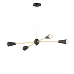 Maxim Lovell 4-Light Pendant Model: 11264BKSBR