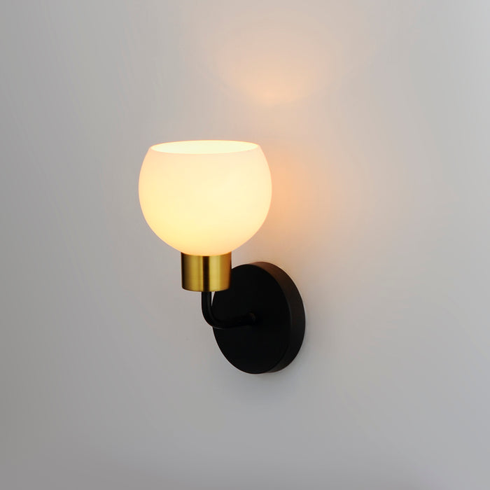 Maxim Coraline 1-Light Wall Sconce Model: 11271SWBZSBR